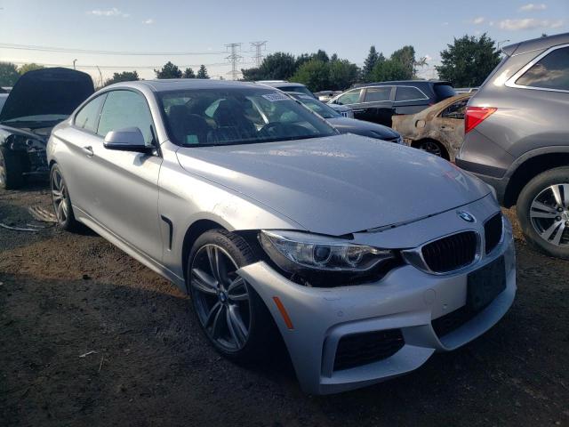 WBA3R5C59EK186606 - 2014 BMW 435 XI SILVER photo 4