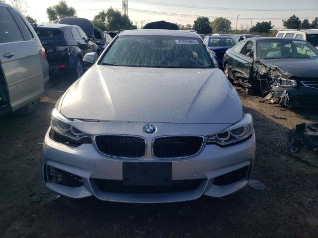WBA3R5C59EK186606 - 2014 BMW 435 XI SILVER photo 5