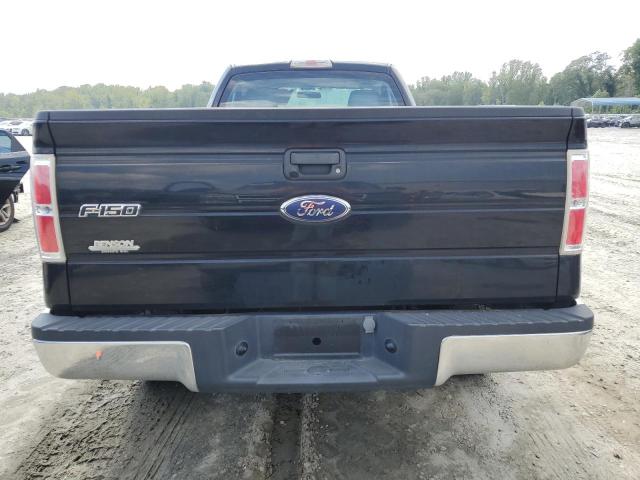 1FTRF12839KA90180 - 2009 FORD F150 BLACK photo 6