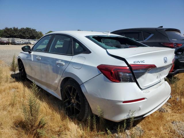 2HGFE2F58NH518999 - 2022 HONDA CIVIC SPORT თეთრი ფოტო 2