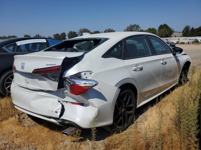 2HGFE2F58NH518999 - 2022 HONDA CIVIC SPORT თეთრი ფოტო 3