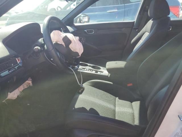 2HGFE2F58NH518999 - 2022 HONDA CIVIC SPORT თეთრი ფოტო 7