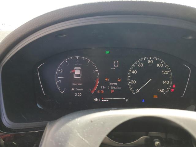 2HGFE2F58NH518999 - 2022 HONDA CIVIC SPORT თეთრი ფოტო 9