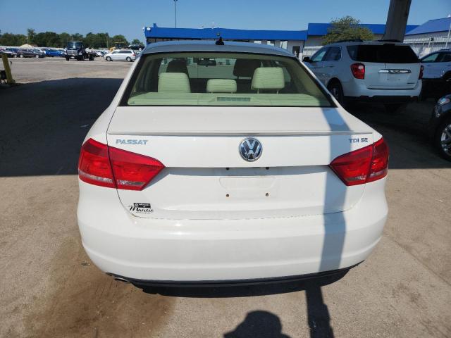 1VWBV7A32FC108801 - 2015 VOLKSWAGEN PASSAT SE WHITE photo 6