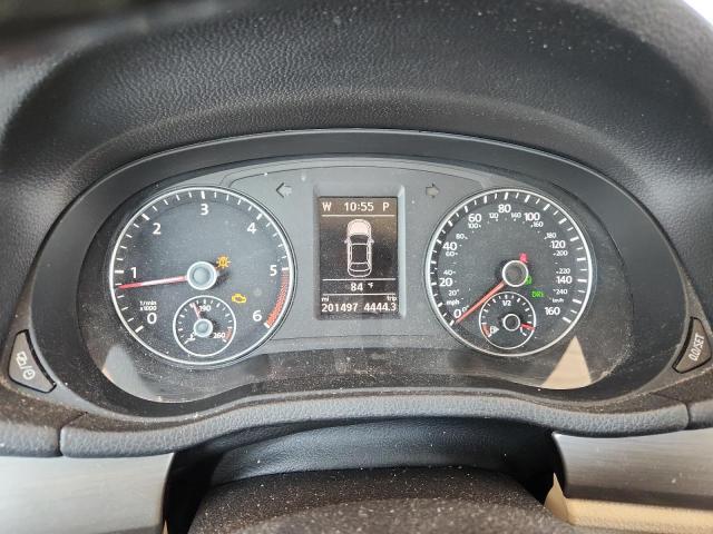 1VWBV7A32FC108801 - 2015 VOLKSWAGEN PASSAT SE WHITE photo 9