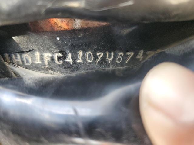 1HD1FC4107Y674733 - 2007 HARLEY-DAVIDSON FLHTCUI 黑色 照片 10