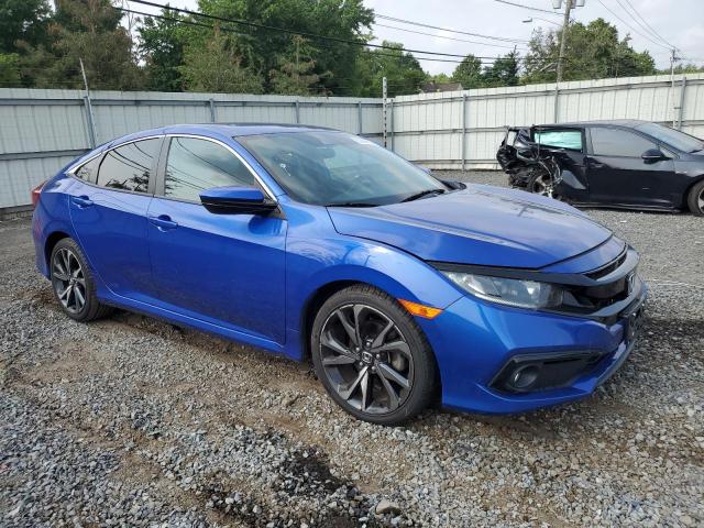 2HGFC2F82LH525900 - 2020 HONDA CIVIC SPORT BLUE photo 4