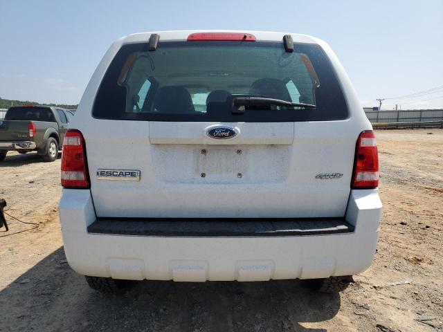 1FMCU92799KB46698 - 2009 FORD ESCAPE XLS WHITE photo 6