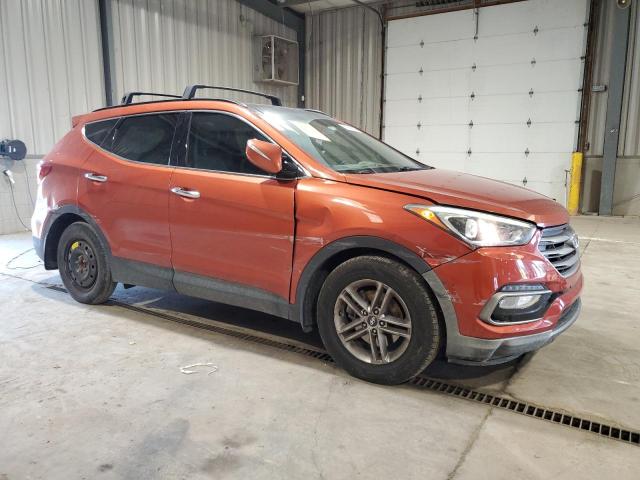5XYZU3LB2HG414624 - 2017 HYUNDAI SANTA FE S ORANGE photo 4
