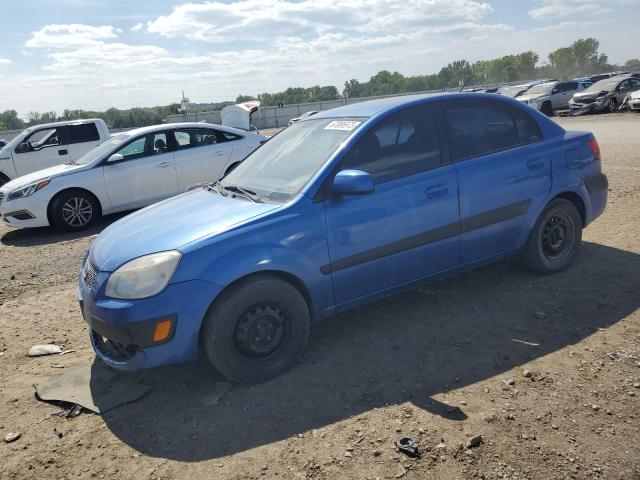 KNADE223996569961 - 2009 KIA RIO BASE BLUE photo 1