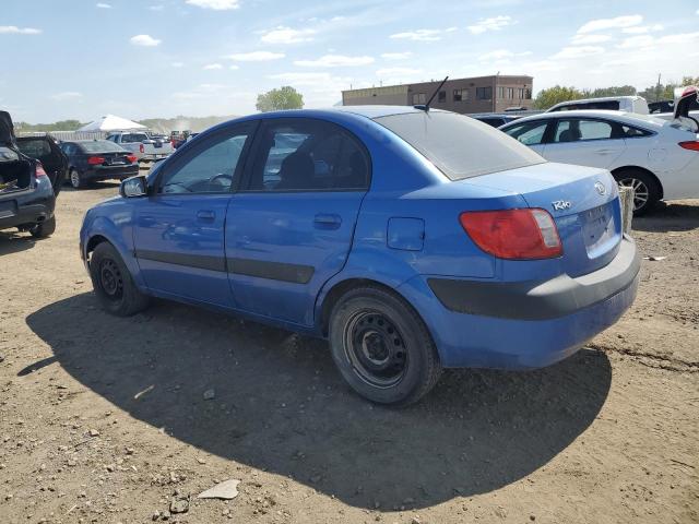 KNADE223996569961 - 2009 KIA RIO BASE BLUE photo 2