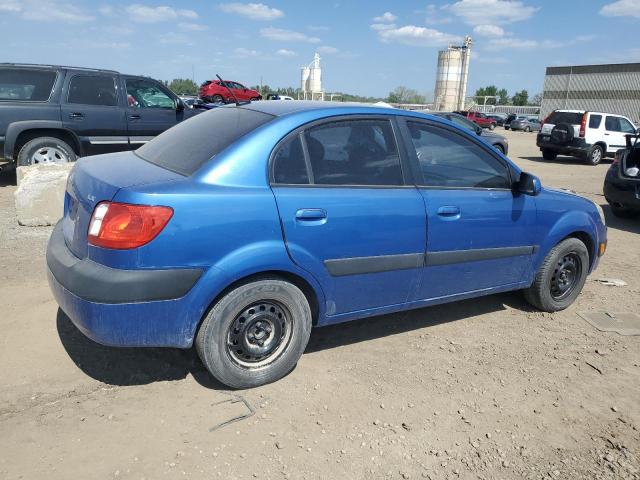 KNADE223996569961 - 2009 KIA RIO BASE BLUE photo 3