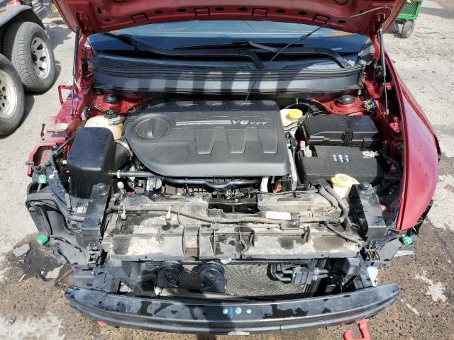 1C4PJMBS6EW317609 - 2014 JEEP CHEROKEE TRAILHAWK BURGUNDY photo 12