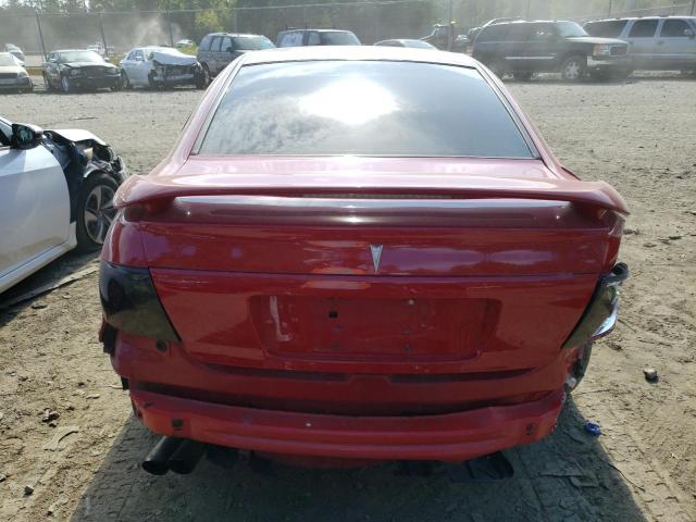 6G2VX12G34L315081 - 2004 PONTIAC GTO RED photo 6