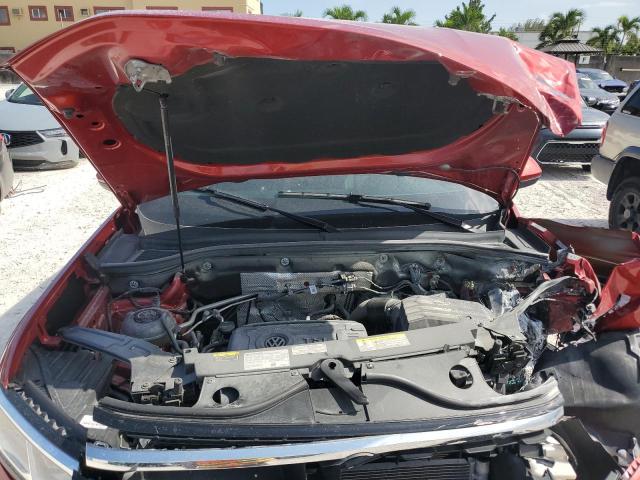 1V2WP2CA0PC529123 - 2023 VOLKSWAGEN ATLAS SE RED photo 12