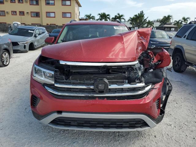 1V2WP2CA0PC529123 - 2023 VOLKSWAGEN ATLAS SE RED photo 5