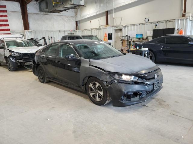 19XFC2F69KE031931 - 2019 HONDA CIVIC LX 黑色 照片 4