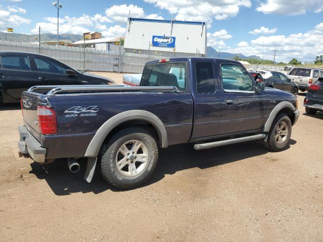 1FTZR45E82PB75115 - 2002 FORD RANGER SUPER CAB BLACK photo 3