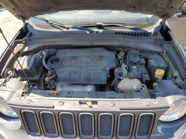 ZACCJBCB1HPE48949 - 2017 JEEP RENEGADE TRAILHAWK GRAY photo 11