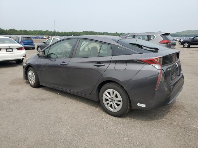 JTDKBRFUXH3541178 - 2017 TOYOTA PRIUS Gris photo 2
