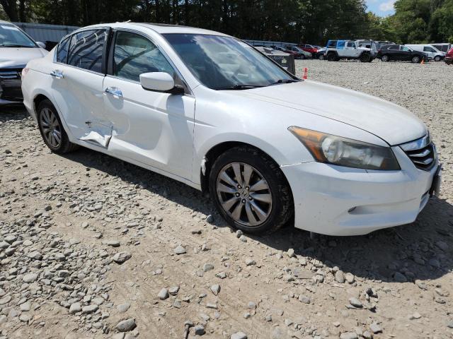 1HGCP3F8XCA015497 - 2012 HONDA ACCORD EXL WHITE photo 4