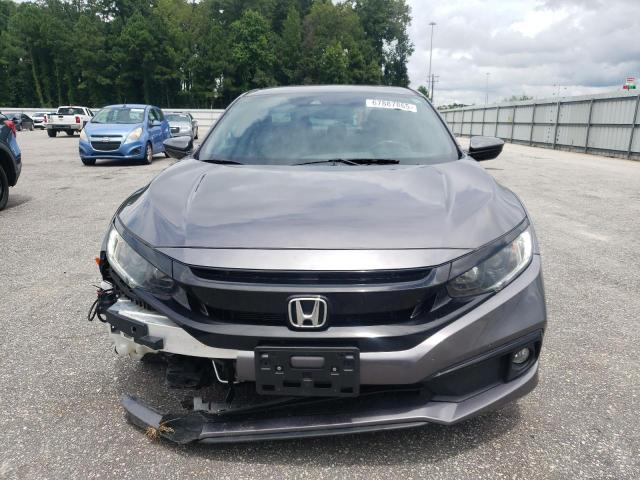 19XFC2F87ME203393 - 2021 HONDA CIVIC SPORT GRAY photo 5