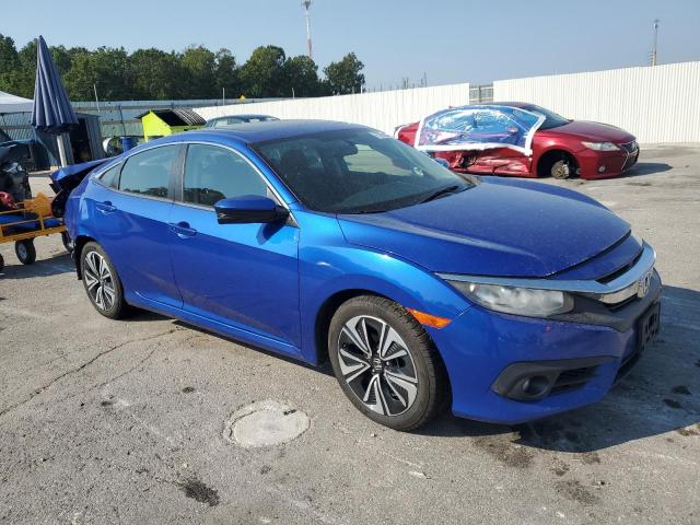 19XFC1F35HE012513 - 2017 HONDA CIVIC EX BLUE photo 4