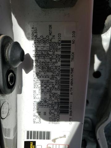 3TMJU62N25M007332 - 2005 TOYOTA TACOMA DOUBLE CAB PRERUNNER WHITE photo 13