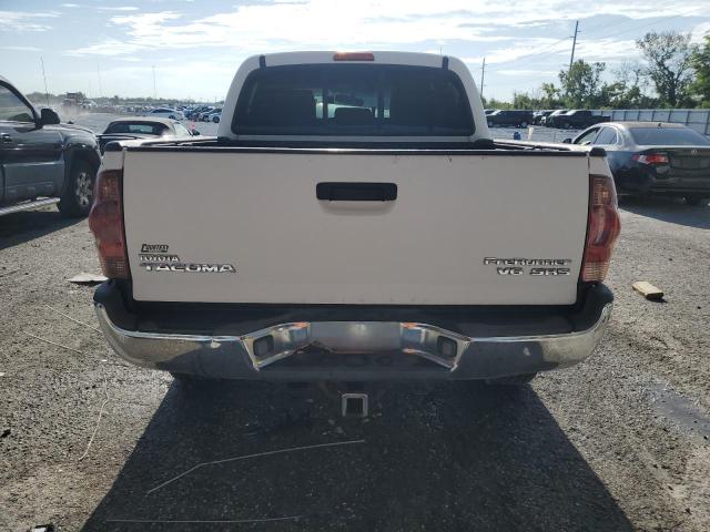 3TMJU62N25M007332 - 2005 TOYOTA TACOMA DOUBLE CAB PRERUNNER WHITE photo 6