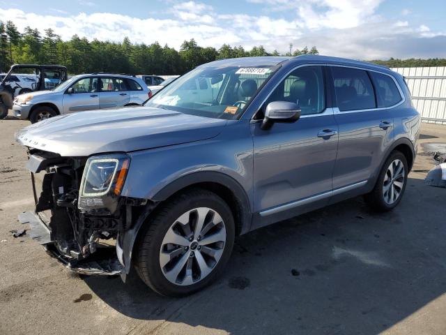 5XYP6DHC8LG077975 - 2020 KIA TELLURIDE S SILVER photo 1