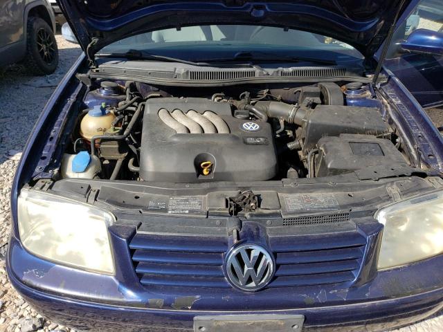 WVWSK61J12W116000 - 2002 VOLKSWAGEN JETTA GLS BLUE photo 11