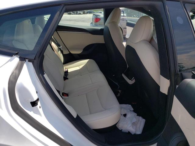 5YJSA1E53NF486196 - 2022 TESLA MODEL S Սպիտակ լուսանկար 10