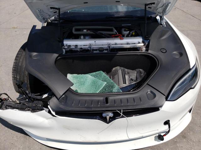 5YJSA1E53NF486196 - 2022 TESLA MODEL S Սպիտակ լուսանկար 11