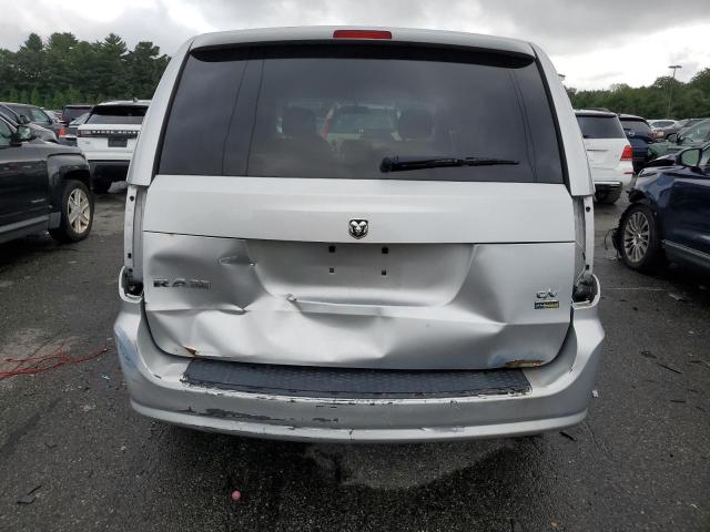 2C4RDGAG1CR385997 - 2012 DODGE RAM VAN SILVER photo 6