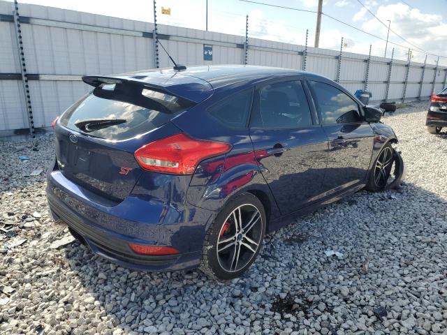 1FADP3L93GL280455 - 2016 FORD FOCUS ST BLUE photo 3