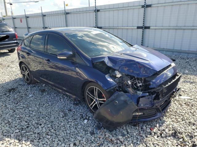 1FADP3L93GL280455 - 2016 FORD FOCUS ST BLUE photo 4