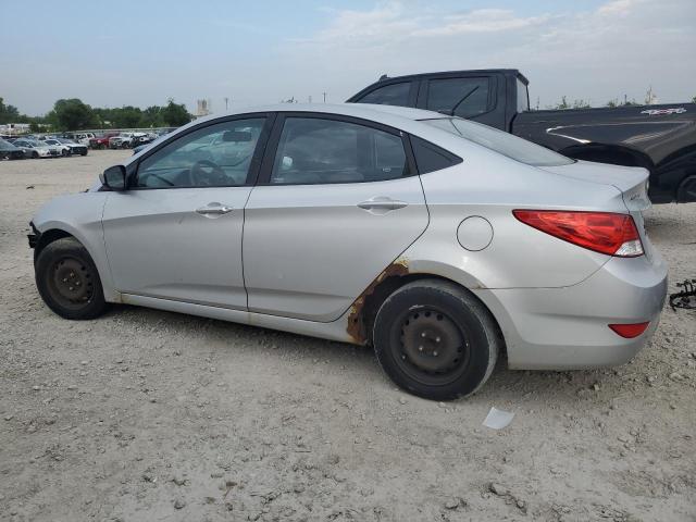 KMHCU4AE2CU227685 - 2012 HYUNDAI ACCENT GLS SILVER photo 2