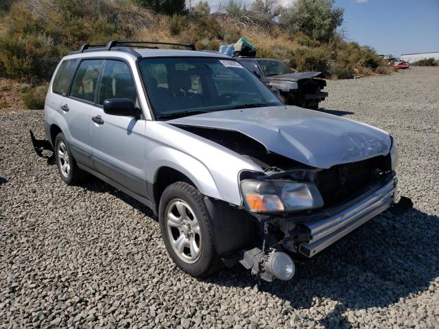 JF1SG63684H734728 - 2004 SUBARU FORESTER 2.5X SILVER photo 4