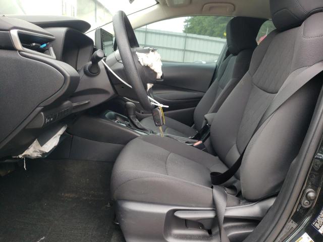 5YFEPMAE8NP291623 - 2022 TOYOTA COROLLA LE BLACK photo 7