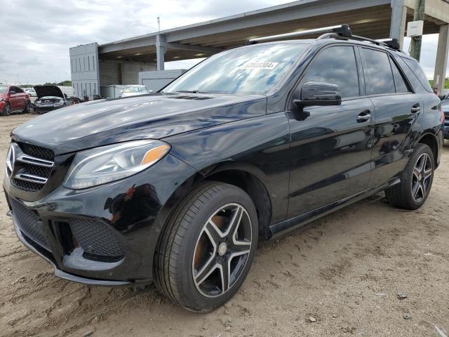 4JGDA5JB9GA738505 - 2016 MERCEDES-BENZ GLE 350 BLACK photo 1