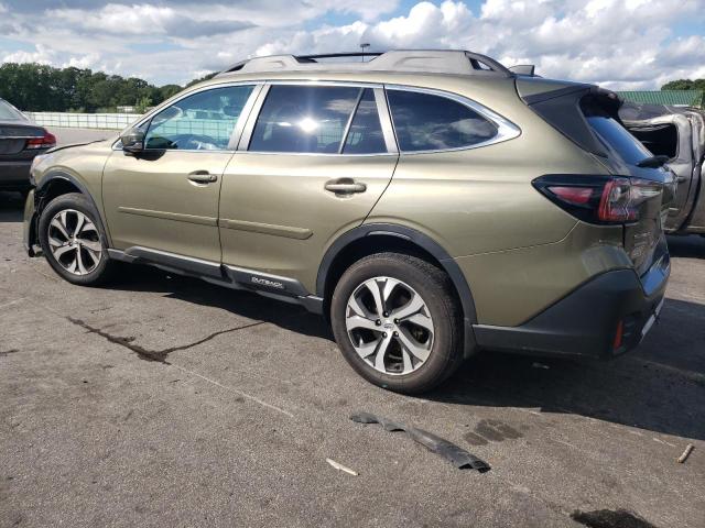 4S4BTANC9L3136568 - 2020 SUBARU OUTBACK LIMITED GREEN photo 2