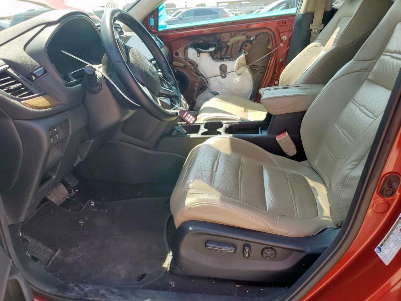 5J6RW2H88HL062228 - 2017 HONDA CR-V EXL RED photo 7