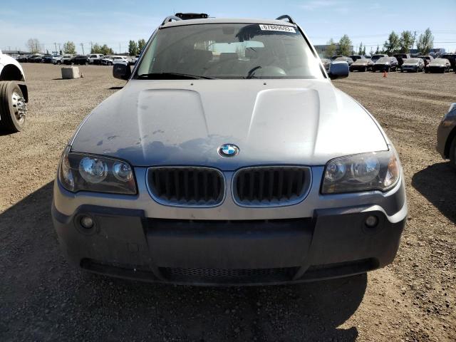 WBXPA73416WA78673 - 2006 BMW X3 2.5I GRAY photo 5