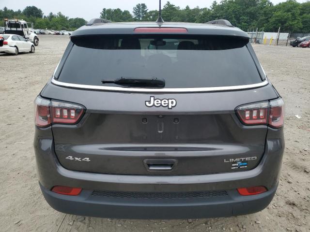 3C4NJDCB6JT400303 - 2018 JEEP COMPASS LIMITED Մոխրագույն լուսանկար 6