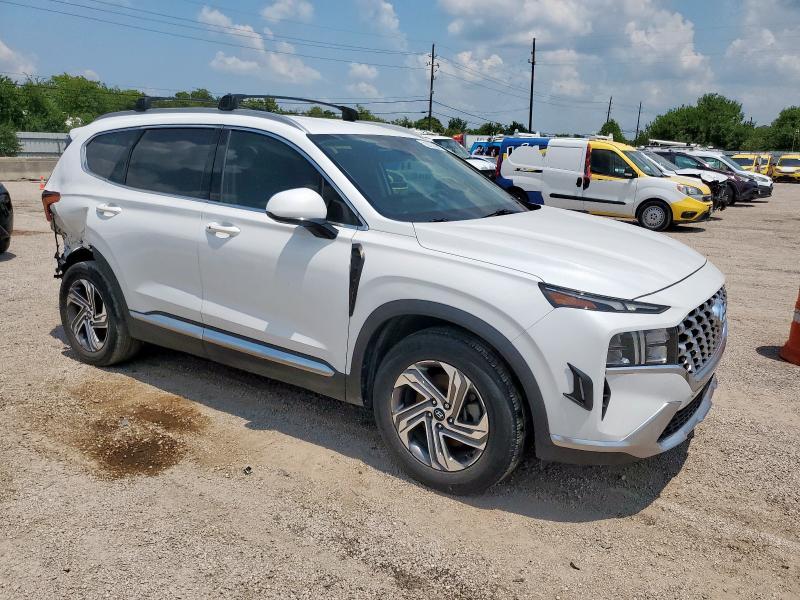 5NMS24AJ1NH377445 - 2022 HYUNDAI SANTA FE SEL WHITE photo 4