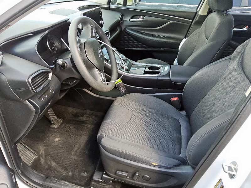 5NMS24AJ1NH377445 - 2022 HYUNDAI SANTA FE SEL WHITE photo 7