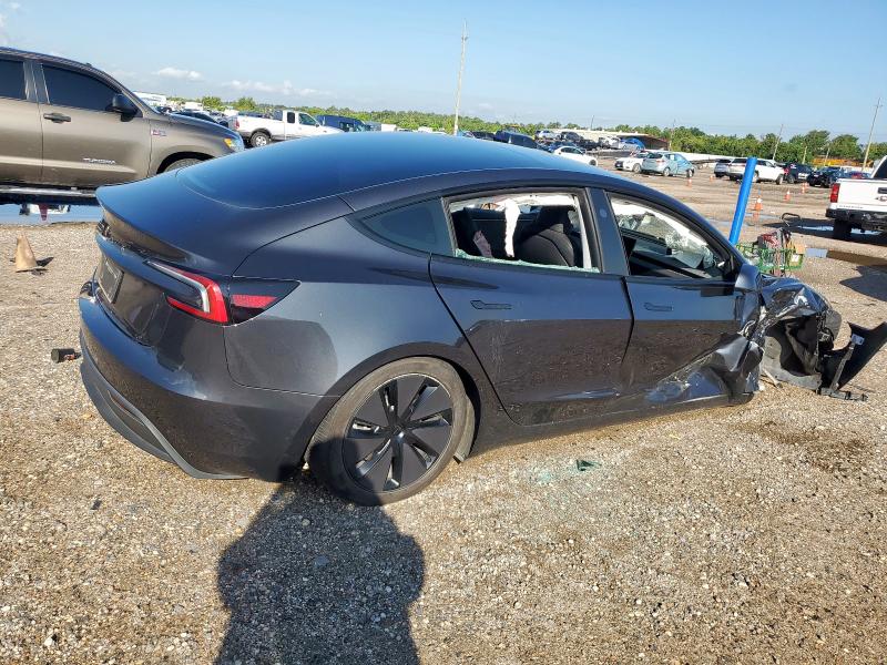 5YJ3E1EA4RF725802 - 2024 TESLA MODEL 3 შავი ფოტო 3