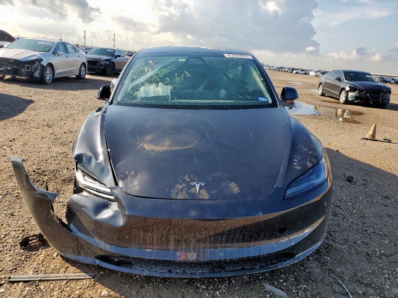 5YJ3E1EA4RF725802 - 2024 TESLA MODEL 3 შავი ფოტო 5