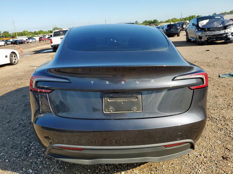 5YJ3E1EA4RF725802 - 2024 TESLA MODEL 3 შავი ფოტო 6