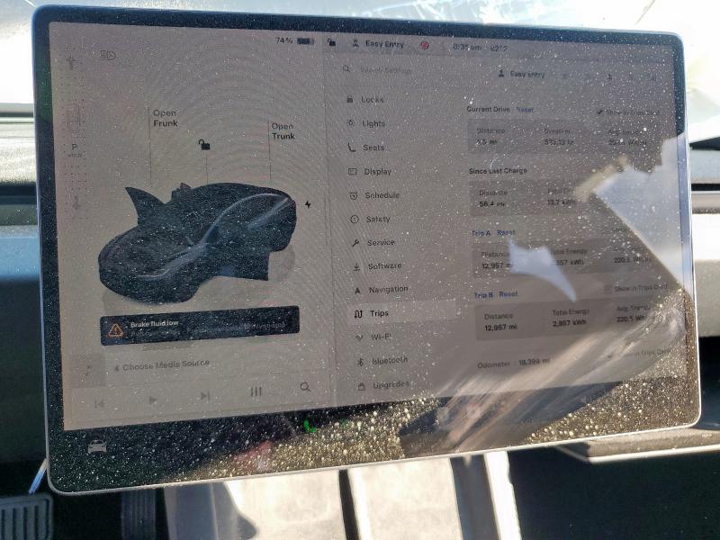 5YJ3E1EA4RF725802 - 2024 TESLA MODEL 3 შავი ფოტო 9